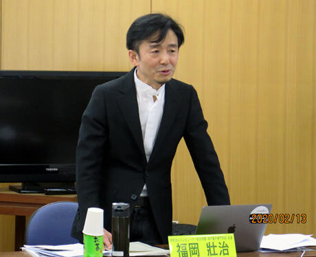 研修会で福岡・神戸電子専門学校校長が講演　市民発動による地域創生に向けて