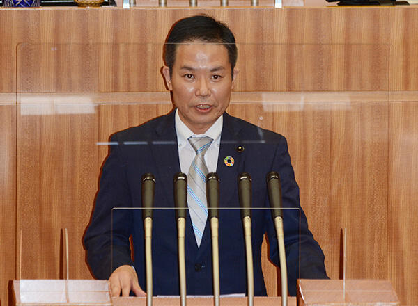 柴田県議が第３５１回定例県議会で一般質問に登壇　ポストコロナを見据えた諸課題について県の考えをただす