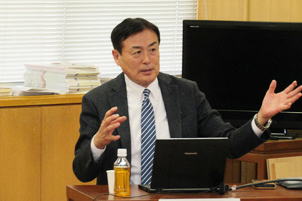 原田大阪体育大学学長が研修会で講演　地域振興に繋がるスポーツツーリズムへの取り組み方を探る