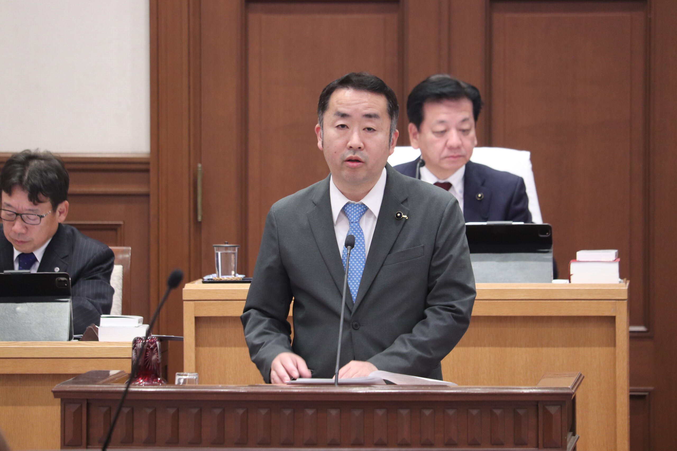 第３６９回県議会で菅県議が一般質問　災害時の高齢者支援の強化等について当局の取り組みを確認