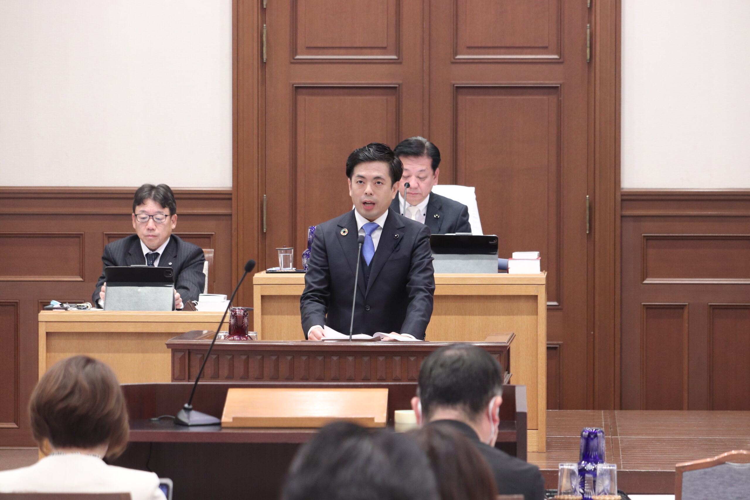 第３６９回県議会で大塚県議が一般質問　災害時の情報連携と防災アプリ改善等について当局へ質問