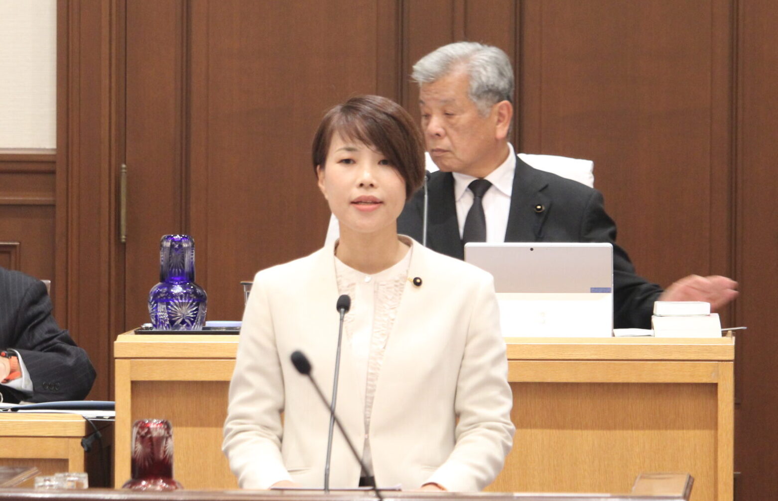 第373回定例県議会において、松尾智美県議が一般質問