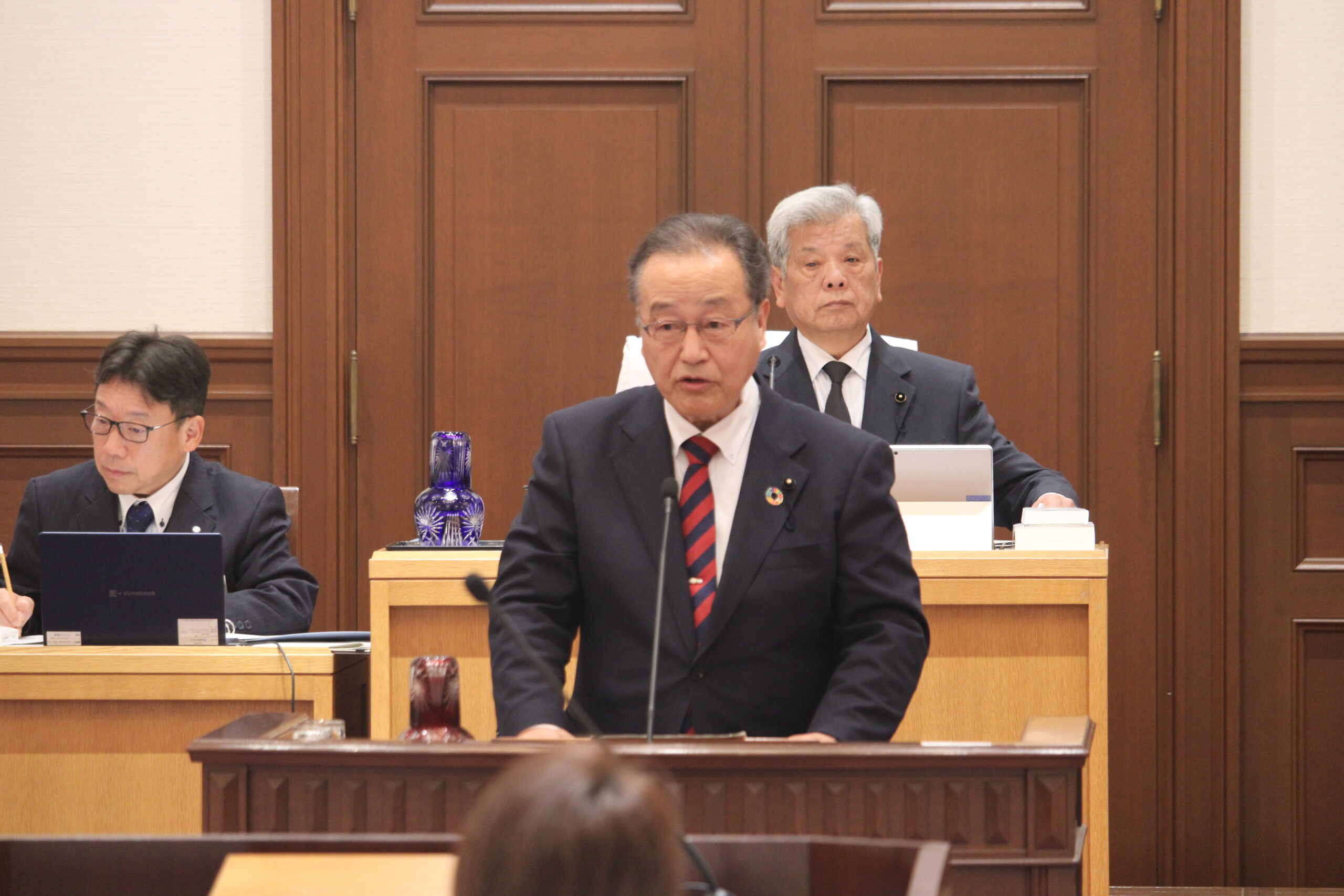 第374回定例県議会において天野 文夫県議が一般質問